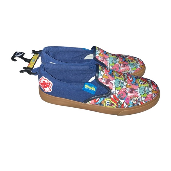 SpongeBob SquarePants Canvas Slip On Sneakers - Picture 7 of 16